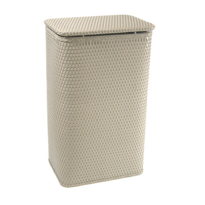 Redmon Chelsea Wicker Collection Apartment Hamper - Mocha