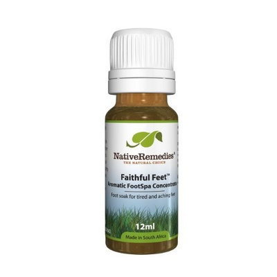 Native Remedies Faithful Feet Aromatic FootSpa Concentrate to Relieve Tired Swollen feet, 12ml