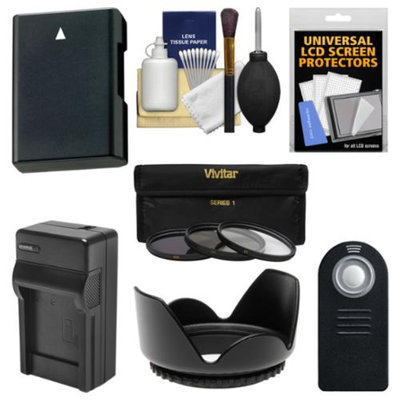 Vivitar Essentials Bundle for Nikon D5200, D5300 DSLR Camera & 18-140mm VR Lens with EN-EL14 Battery & Charger + Remote + 3 UV/CPL/ND8 Filter Kit