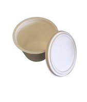 Asean Corporation L026C Lid for 12oz hot soup bowl - 500 pcs
