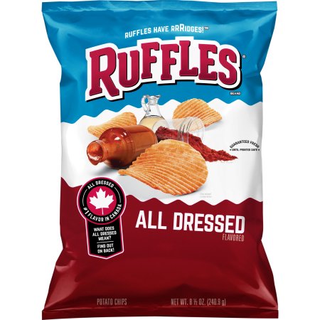 Ruffles® Potato Chips Classic Hot Wings Flavored