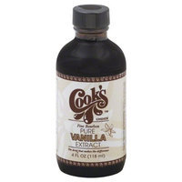 Cook's Cooks Extract, Pure Vanilla, 4-ounces