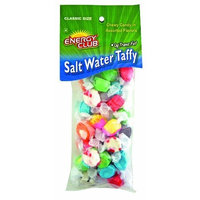 Energy Club Assorted Salt Water Taffy, 4.20-Ounce Bags (Pack of 6)
