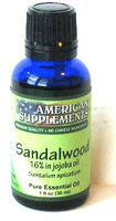 Sandalwood Essential Oil No Chinese Ingredients American Supplements 1 oz Oil