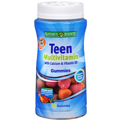 Nature's Bounty Your Life Teen Multivitamin Gummies