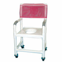 MJM International Bundle-02 Standard Deluxe Shower Chair with Clamp On Seat