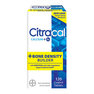Citrical Citracal Multimineral Plus Bone Density Builder Supplement - 120ct