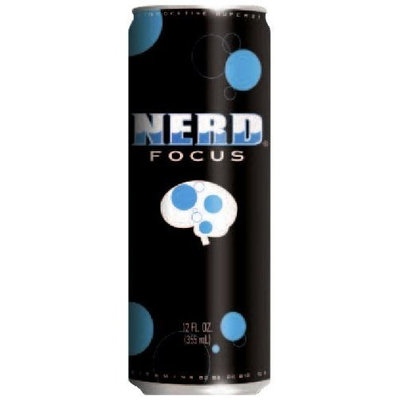 Nerd Beverage NERD Focus Beverage 24/12oz Cans Zero Cal