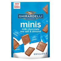 Ghirardelli Milk Chocolate Sea Salt Almond minis Stand Up