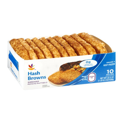Ahold Hash Browns Shredded Potato Patties - 10 CT