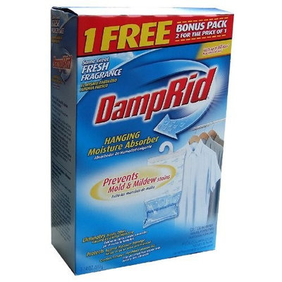 Damprid Damp Rid Hanging Moisture Absorber 14oz bonus pack