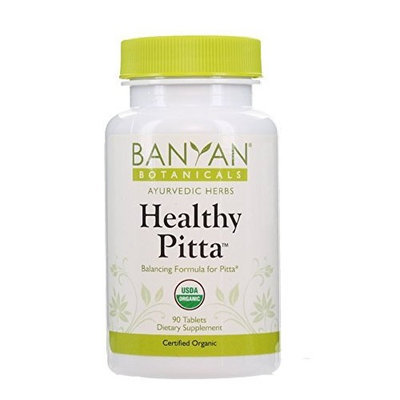 Banyan Botanicals Healthy Pitta - Certified Organic, 90 Tablets - Balancing Formula for Pitta