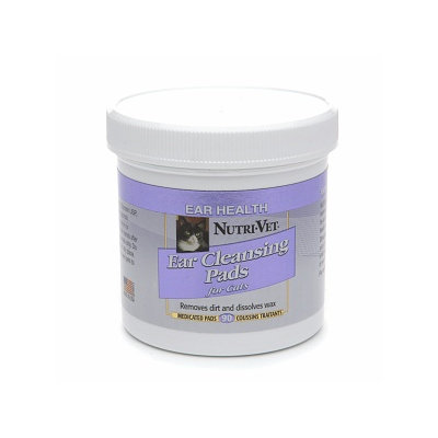 Nutri-Vet Ear Cleansing Pads for Cats