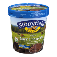 Stonyfield Organic After Dark Chocolate Nonfat Frozen Yogurt
