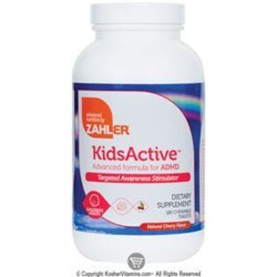 Zahlers Kosher Kids Active - 180 Chewable Tablets