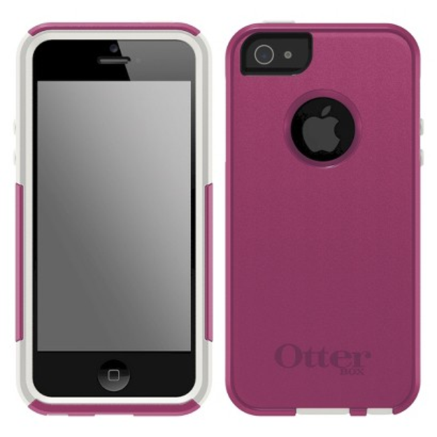 Otterbox Commuter Cell Phone Case for iPhone 5 - Pink (42554TGW)