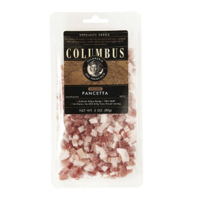 Columbus Salame Company Columbus Salumeria Specialty Series Diced Pancetta 3-oz.