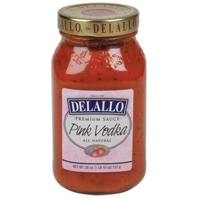 Delallo, Sauce Pink Vodka, 26 OZ (Pack of 6)