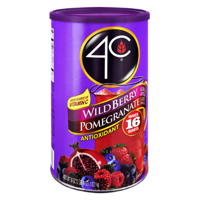 4C Wild Berry Pomegranate Antioxidant Drink Mix