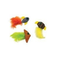 Ethical Pets Ethical Pet Products (Spot) CSO2803 Fish'N Fun Ballistic Catnip Toy for Cats, Assorted