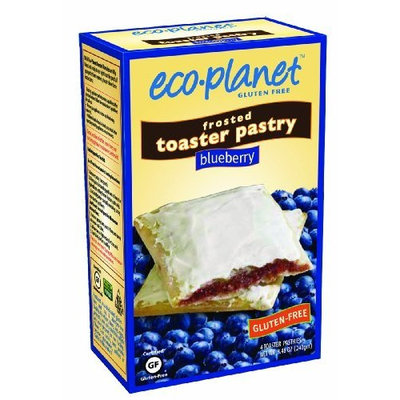 eco-planet Frosted Toaster Pastries, Blueberry, 7-Ounce Boxes (Pack of 6)