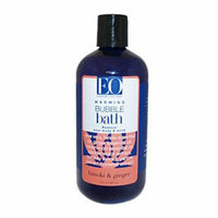 EO Products Bubble Bath Warming Hinoki and Ginger 12 fl oz