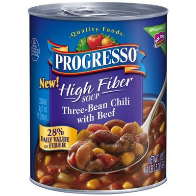 Progresso™ High Fiber Three-Bean Chili with Beef Soup