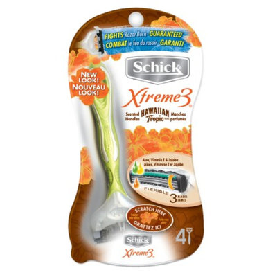 Schick Xtreme 3 Women's Triple Blade Disposable Razors with Scented Handles