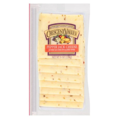 Crescent Valley Pepper Jack Cheese Shingle 8 oz