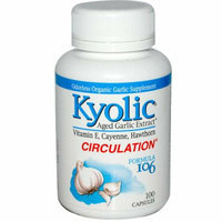 Kyolic Aged Garlic Extract Healthy Heart Formula 106 100 Capsules