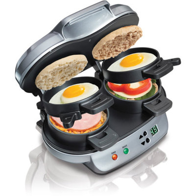Hamilton Beach HAMILTON BEACH Double Breakfast Sandwich Maker
