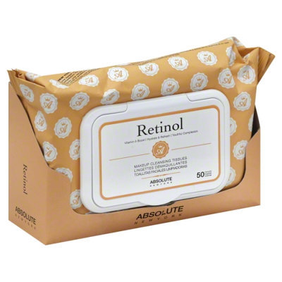 Absolute New York Retinol Makeup Cleansing Tissues
