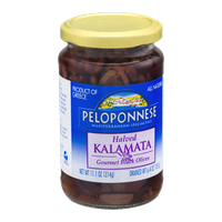 Peloponnese Halved Kalamata Gourmet Black Olives