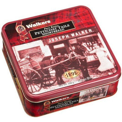 Walkers Shortbread Heritage Tin (Petticoat Tails Triangles), 10.6-Ounce