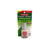 Nutranail Touch Of Color Pink Strengthener + Green Tea 0.5 oz.