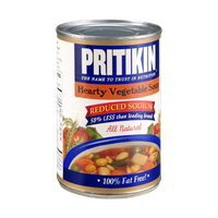 Pritikin All Natural 100% Fat Free Reduced Sodium Hearty Vegetable Soup