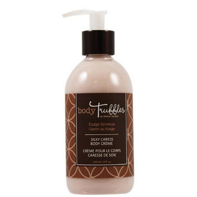 Upper Canada Soap Candle Upper Canada Soap & Candle Body Truffles Silky Caress Body Cream, Fudge Brownie, 8-Ounce Bottles (Pack of 2)