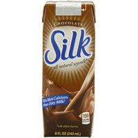 Silk Chocolate Soymilk Natural, 8-Ounce Aseptic Cartons (Pack of 18)