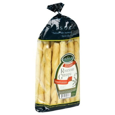 Isola Grissini Rosemary, 9-Ounce (Pack of 12)