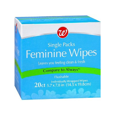 Walgreens Feminine Wipes Single Packs