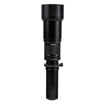 Opteka 650-1300mm High Definition Telephoto Zoom Lens for Sony Alpha A99, A77, A65, A58, A57, A55, A37, A35, A33, A900, A700, A580, A560, A550, A390, A380, A330 and A290 Digital SLR Cameras