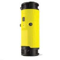Scosche Industries boomBOTTLE Weatherproof Wireless Bluetooth Speaker - Yellow/Black