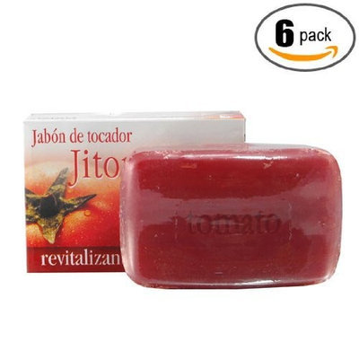 Alivio Vital 6pk - Tomato Soap - Jabon de Jitomate - Grisi (3.5 Oz. X 6 Units)