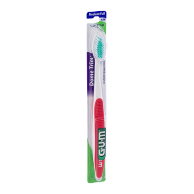 GUM Toothbrush Dome Trim Medium/Full