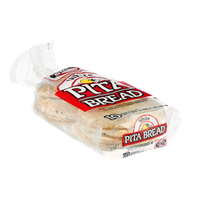 Super G White Pita Bread Pockets - 10 CT