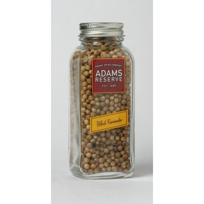 Adams Extracts Coriander, Whole, 1.44-Ounce Glass Jar (Pack of 6)