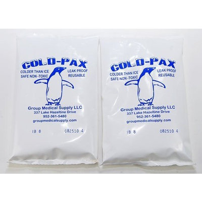 Cold Pax Cold-Pax 8-oz Cold Packs 2 Pack - Size: 4