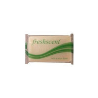 Freshscent NWI-FBS3-72 Wrapped Face and Body Soap, 72 per Case