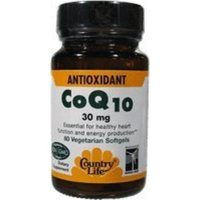Country Life Coenzyme Q10, 30 mg, 60-Count