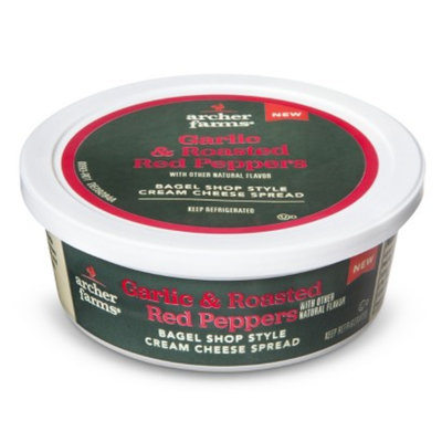 Schreiber Foods AF GARLIC AND ROASTED RED PEPPER CREAM CHEESE 8OZ